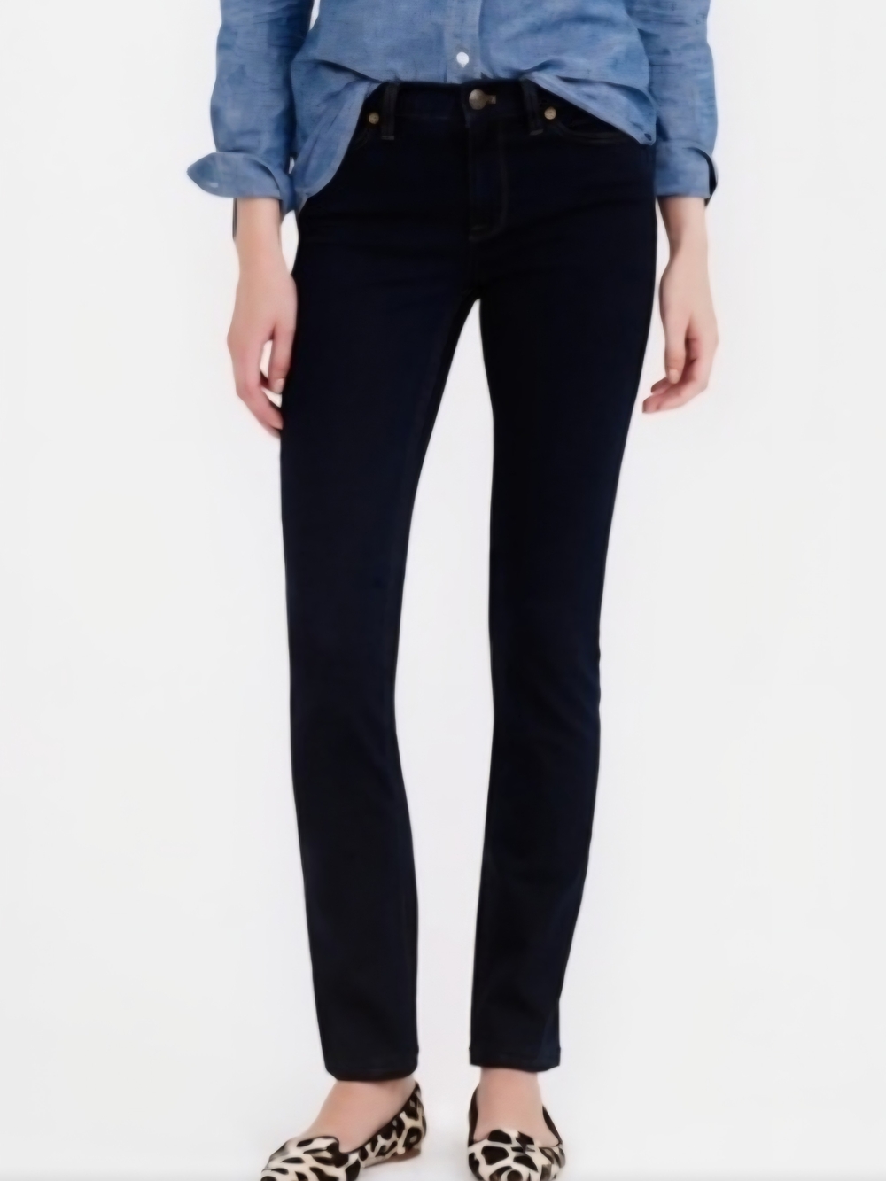 J Crew - Dark Wash Reid Skinny Jeans, Size 26